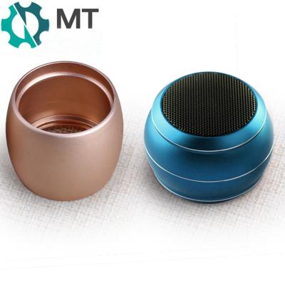 China Colorful Customized Industrial Equipment CNC Turning CNC Lathe Part For Blue Tooth Speaker Housing for sale