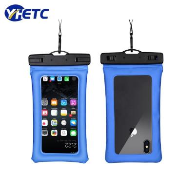 China Samsung Factory Price Fashion Swimming Talker High Quality Water Floating Waterproof Phone Bag For Universal Smartphone for sale