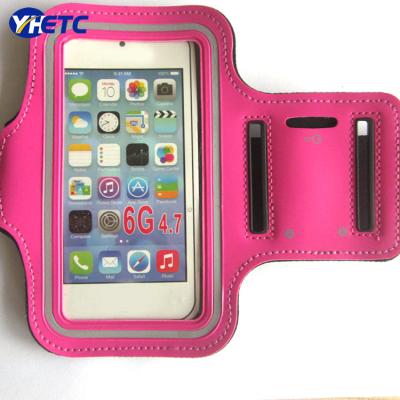 China Wholesale Cheap Sports Armband Sports Armband Universal Cell Phone Case For 4.7 inch and 5.5 inch phone for sale