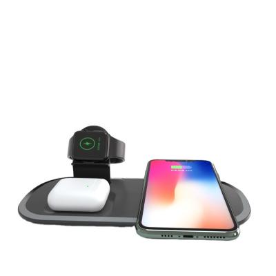 China ABS+PC 15W Multifunctional 3 in 1 Magnetic Fast Wireless Charger for iPhone, iWatch, Airpods for sale