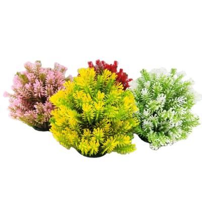 China Stocked fish tank decoration aquatic plants simulation grass aquarium decoration for sale