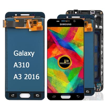 China Original Amoled A3 LCD For Samsung A3 2016 Factory Wholesale A310 LCD For Samsung A3 Display Touch Digitizer Replacement 4.7 for sale