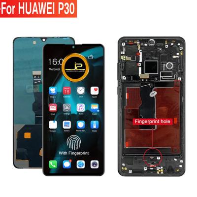 China OLED LCD P30 LCD Display For Huawei P30 OLED Mobile Phone Pantalla For Huawei P30 LCD Display Assembly ELE-L29 ELE-L09 China HuaQiangBei for sale