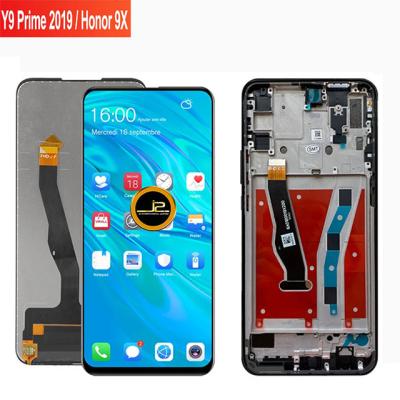 China LCD IPS For Huawei Y9 2019/P Smart Z Main LCD Display STK-LX1 Touch Screen Digitizer With Frame Assembly Replament Parts for sale