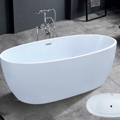 China Wholesale Foshan Lelin Freestanding Bathtub Easy To Clean Home Freestanding Acrylic Bathtub Soaking Square Pure Acrylic Bathtub For Hotel for sale