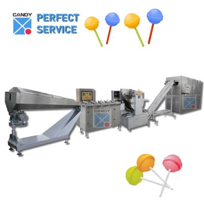 China food & Beverage Factory After-Sales Service Provided Lollipop Die-Shaped Candy Production Processing Machine Line for sale