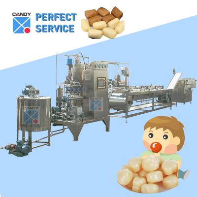 China CANDY Eclair Dieformed Soft Caramel Milk Candy Processing Line for sale