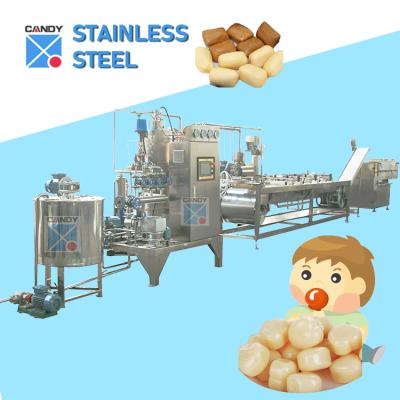 China 2021 Lower Price Soft Candy Dieformed Candy Soft Candy Making Line With Jam Filling for sale