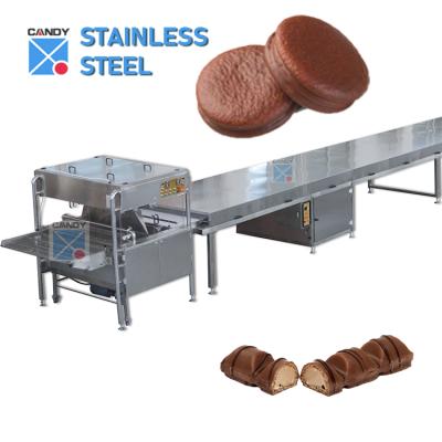 China Aftermarket Stainless Steel 304 Pad Coating Machine Chocolate Chocolate Coating Production Line for sale