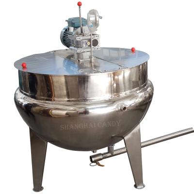 China Candy Syrup Cooking Sugar Melt Cooker Electric and Steam Heating Machine for sale