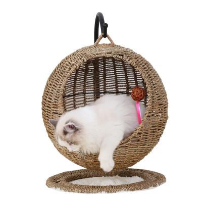 China Unique Design Cozy Stored Rattan During Cat Swing for sale