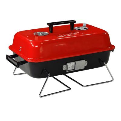 China Adjustable Height Portable BBQ Tools Kobe Smokeless Charcoal Grill With Lid for sale