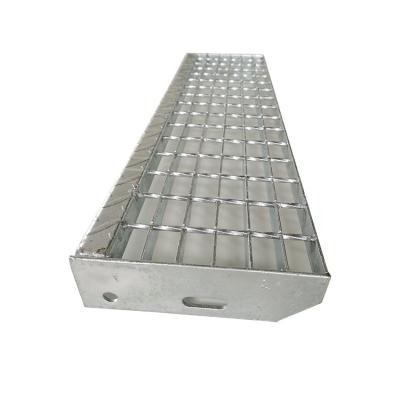 China Modern High Bearing Bar Grating Galvanized Steel Stair Treads for sale