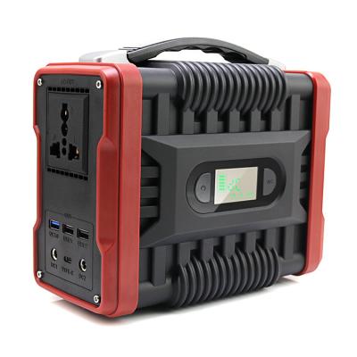 China Type C Customized 500 Watt Solar Portable Generator Power Bank 200w 300w 500w 1000w 2000w 3000w Power Station for sale