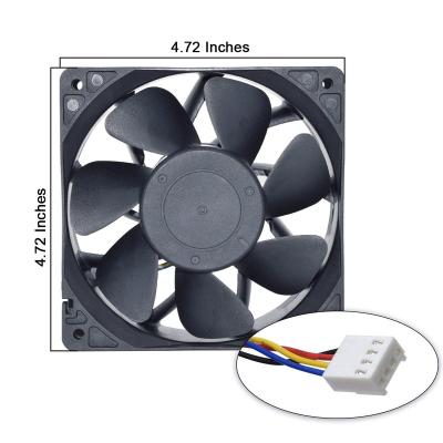 China 2022 Hot Selling Graphics Card Gpu Case 40mm Fan 12v High Speed ​​18000rpm 40*40*28 Fan 12volt for sale