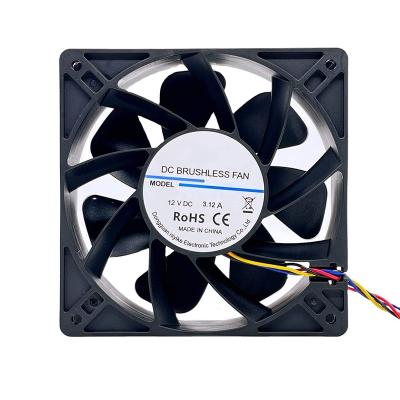 China 12v 14038 Graphics Card Fan 6200 140*140*38mm 120*120*38mm 4 Pin For Gpu Case And Server Chassis Fans for sale