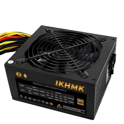 China Low power consumption new in desktop PSU computer blackPower supply 12v PC power supplies. of power supply for stock transfer 1800w Atx for sale