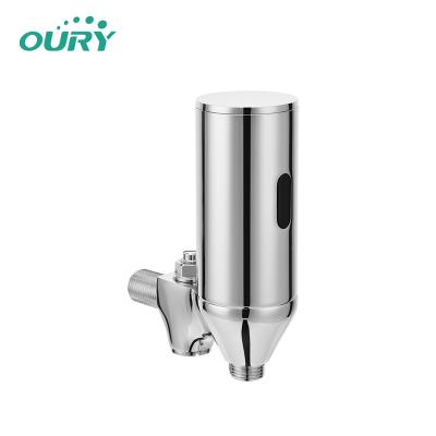 China Modern Brass Sensor Automatic Urinal Flushometer Flushometer Valve for sale