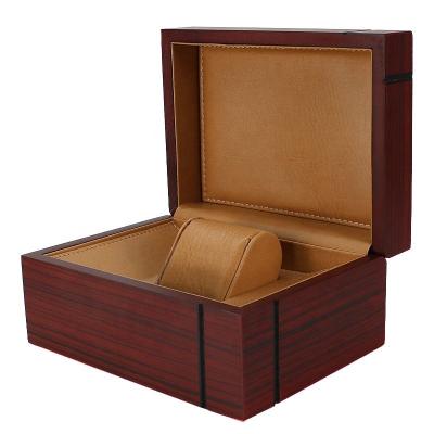 China 2020 Luxury Factory Direct Luxury Watch Box Elegant Wooden Solid Wood Watch Box for sale