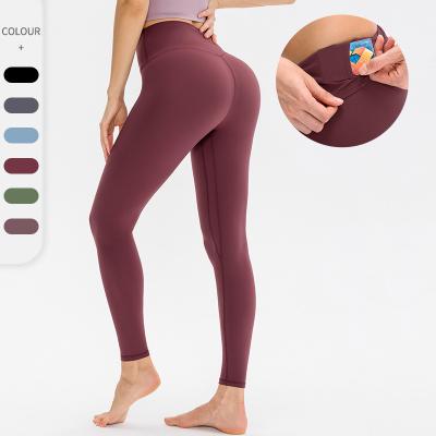 China 2021 Solid Color Antibacterial Soft Seamless Spandex Sports Gaiters Elastic No Toe Tight Yoga Pants Workout Gaiters Camel for sale