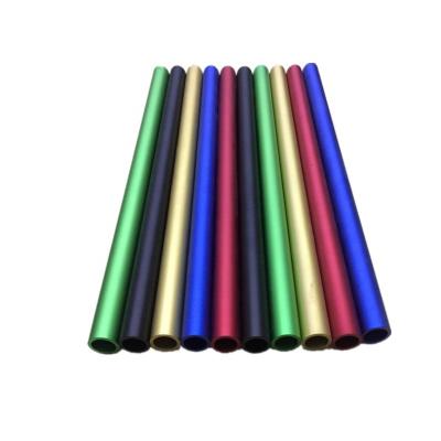 China Widely aluminum tube anodized aluminum high quality color aluminum tube from china factory for sale