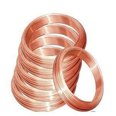 China Refrigerator High Quality 50FT Roll Pancake Copper Fin Tube Air Condition Or Coil ASTM B280 for sale