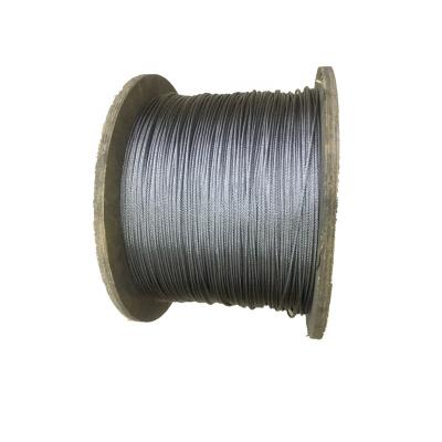 China Produce Spring Cheap Price Of Cable Fencing Stainless Steel Wire Rope 1/8