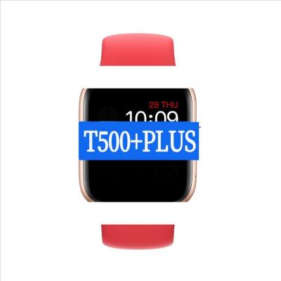 China Wifi T500+ plus 1.75inch display screen BT hd call smartwatch waterproof reloj watch relogio for inteligente t500 pro for sale