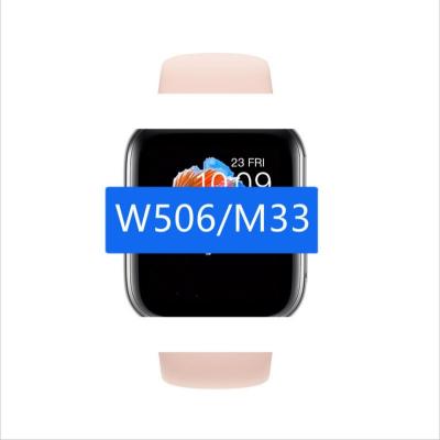 China Heart Rate Blood Pressure Smartwatch Men W506 M33 Full Wifi Smart Watch Men's Heart Rate 2022 Contact Sports Watch Fitness Wristband Strap for sale