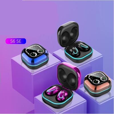 China 2022 S6SE TWS 5.1 In-Ear Earphone Dashboards Show Earbuds Wireless Stereo Headset S6se With Smart PCBA Protection for sale