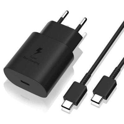 China UniversalÂ   25W Super Fast Charging PD USB-C Wall Charger for Samsung Galaxy Note10/Note20/S20/S20+/S20 Ultra/S21/S21+/S21 for sale