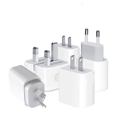 China Original Mobile Phone 20W Palladium Fast Charger Type C Wall Charger Plug For iPhone 14 13 12 pro 11 7 8 Max Fast Charger for sale