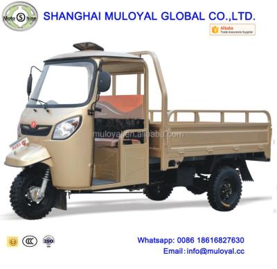 China MS200ZH-HCC Cargo Semi Closed Tricycle Van Cargo Tricycle Adult for sale