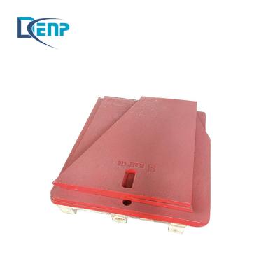 China Factory Jaw Plate MN High Casting Toggle Plate Jaw Crusher Wear Parts for sale