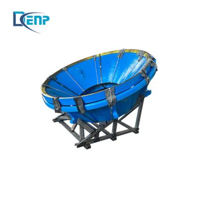 China Factory High Manganese Steel HP300 HP500 Cone Crusher Parts Envelope Concave Bowl Liner Crusher Wear Parts for sale