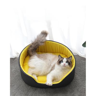 China OEM Breathable High Quality Low Price Wholesale Soft Comfortable Leisure Memory Foams Luxury Breathable Large Cats Small Dogs Pets Bed for sale