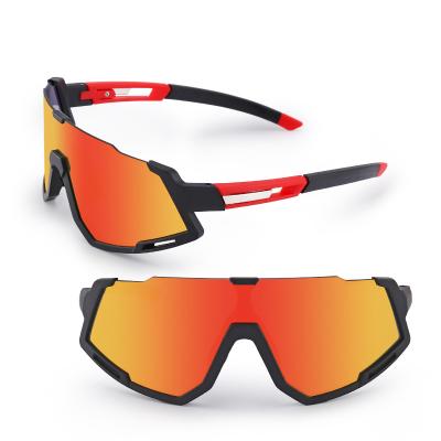 China 5 Glass Uv400 Detachable Fashion Sport Polarized Sunglasses Bike Glass Mountain Cycling Cycling Sunglasses for sale