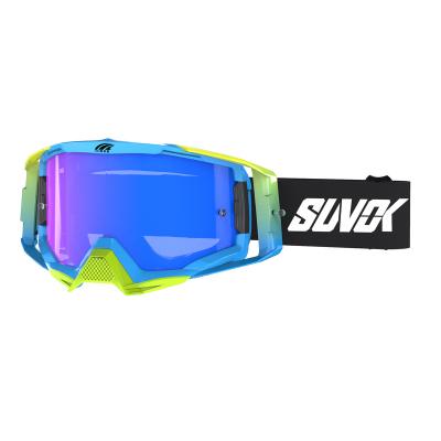 China Fashion/Retro/Vintage Off-Road Goggles SUNOK Brand Sports Gafas De Moto Motocross Motosicleta for sale