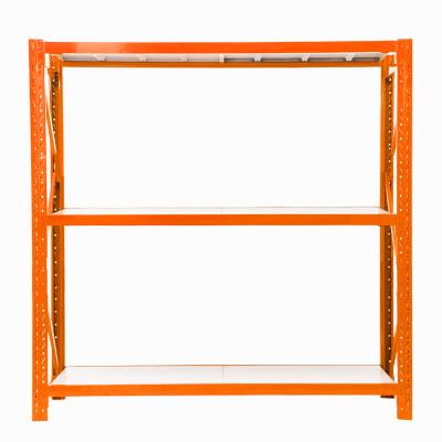 China 3 Layer Supermarket Single Side 300kg Shelf Metal Supermarket Bracket Shelf Supermarket Display Racks Shelves for sale