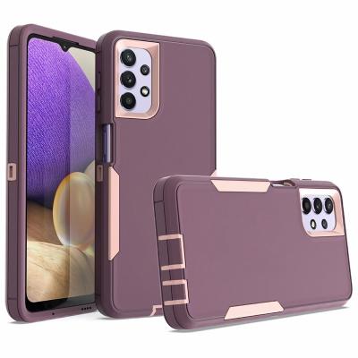 China Defender Shockproof Case For Samsung Galaxy A02s A03s A12 A22 A32 A52 5G Heavy Duty Belt Clip Holster Robot Combo Cover for sale