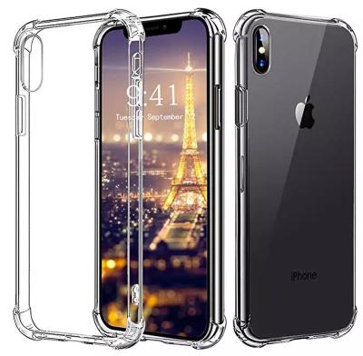 China Shockproof Crystal Clear Shockproof Phone Case For TCL 4X 20XE TPU Anti Flexibility Soft Yellowing Transparent Bumper Mobile Cover for sale