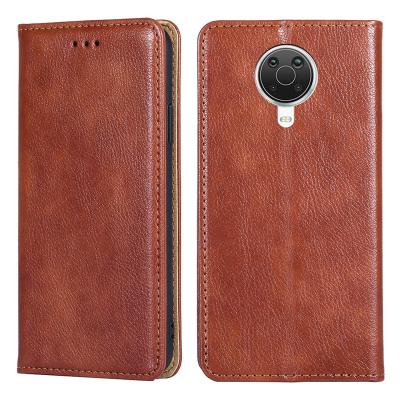 China Anti-fall Folio Flip Case For Nokia 3.4 5.4 2.4 Credit Card Holder Kickstand Protective Shockproof Leather Mobile Back Cover TPU for sale