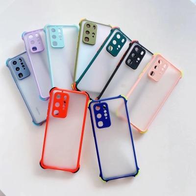 China Anti-fall Air-cushioned Cover For MI Redmi Note 10 K40 POCO M3 Four Corners Airbag Candy Dropproof Bumper Case Shockproof PC TPU Anti Scratch for sale