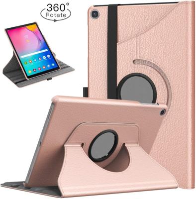 China Anti-drop PU Leather Tablet Case For Lenovo M10 TBX505F Book Folio 360 Rotating Adjustable Kickstand Cover for sale