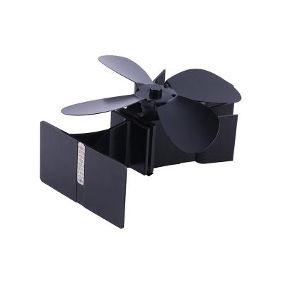 China Modern Wood Stove Fan, Chimney Fan For Wood Burning Stove, Heat Powered Fan for sale