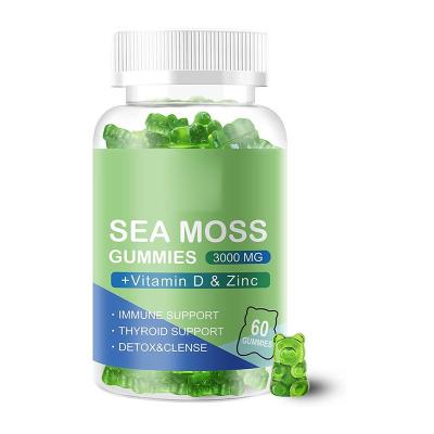 China immune & Good quality Anti-fatigue gummy candy supports high gummy immunity bear cntent sea moss for sale