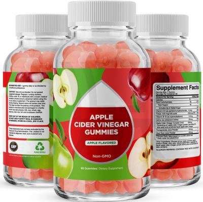 China immune & Anti-Fatigue Gummies Apple Cider Vinegar, 60 Count Boost Energy, Detox, Support Gut Health & Metabolism Healthy Vegan, Non-GMO for sale