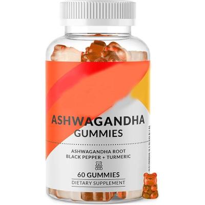 China immune & Anti Fatigue Ashwagandha Gummies | Focus & Relax Calm Mood Sleep | 1500mg 60 count | Gluten Free and Non-GMO Plant Based Vegan for sale