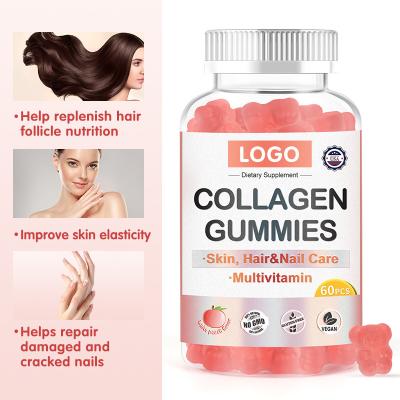 China immune & Anti-Fatigue Private Label Gluten Free Anti Skin Vitamin Vegan Age Hydrolyzed Biotin With Collagen Gummies For Sale for sale