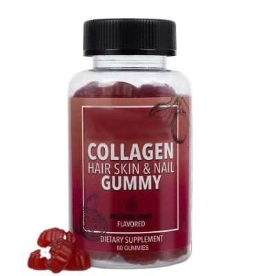 China immune & Anti-fatigue Collagen Gummies Strawberry Whitening Acne Freckle Full Skin Hair Private Label Soft Health Care Gummies for sale